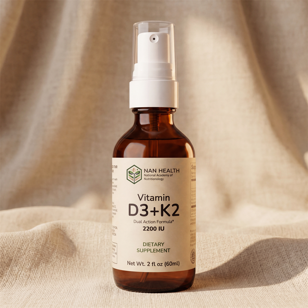 Vitamin D3 + K2 Spray