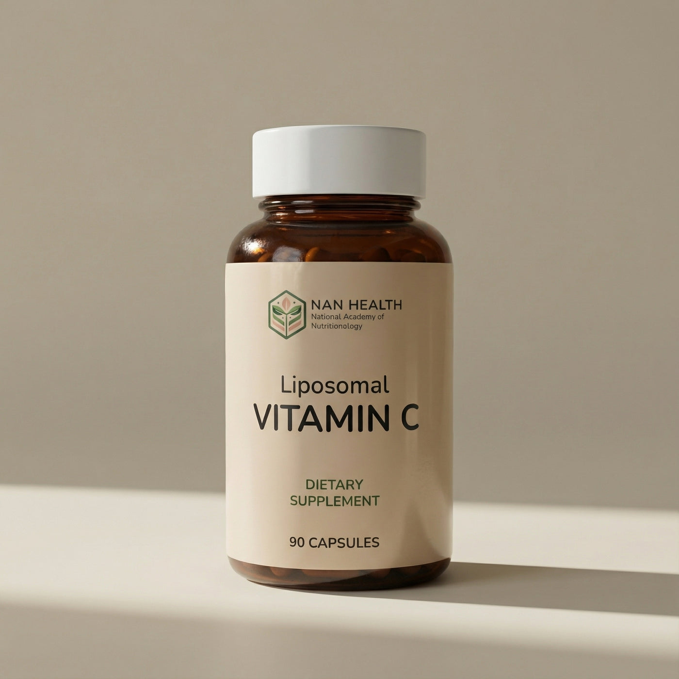 Liposomal Vitamin C Dietary Supplement Capsules