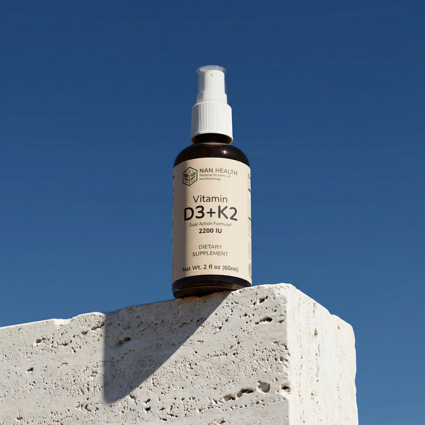 Vitamin D3 and K2 Spray